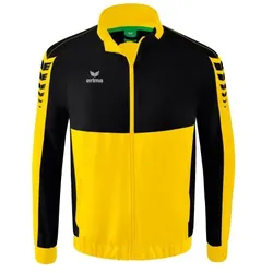 Erima Six Wings Präsentationsjacke Kinder - gelb/schwarz - 140