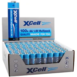 XCell Alkaline MN2400/AA/LR03 (10 Stk., AA, 2900 mAh), Batterien + Akkus