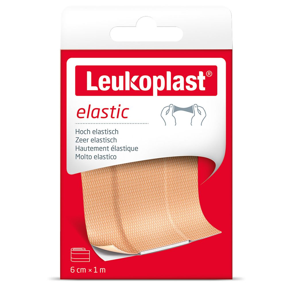 Leukoplast Elastic Pflaster 6 cmx1 m 1 St