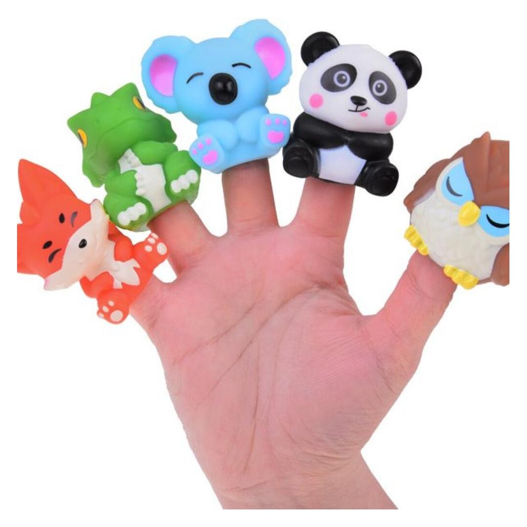 Jokomisiada Fingerpad-Set - Zoo Mundset 5-tlg (ZA5601)