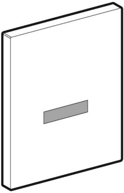 Façade des urinoirs Schell EDITION acier inoxydable (230792899)