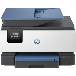 HP OfficeJet Pro 9125e (Tintenpatrone, Farbe), Drucker, Blau, Grau