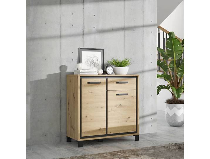 Kommode II 91 x 91 x 42cm Braun