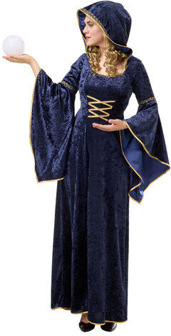Kleid "Zauberin" für Damen, dunkelblau