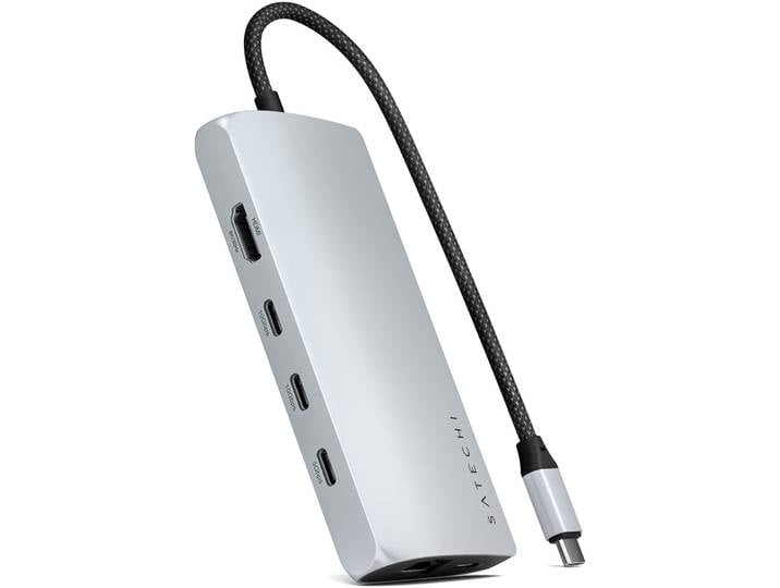 Multiport Satechi Silber