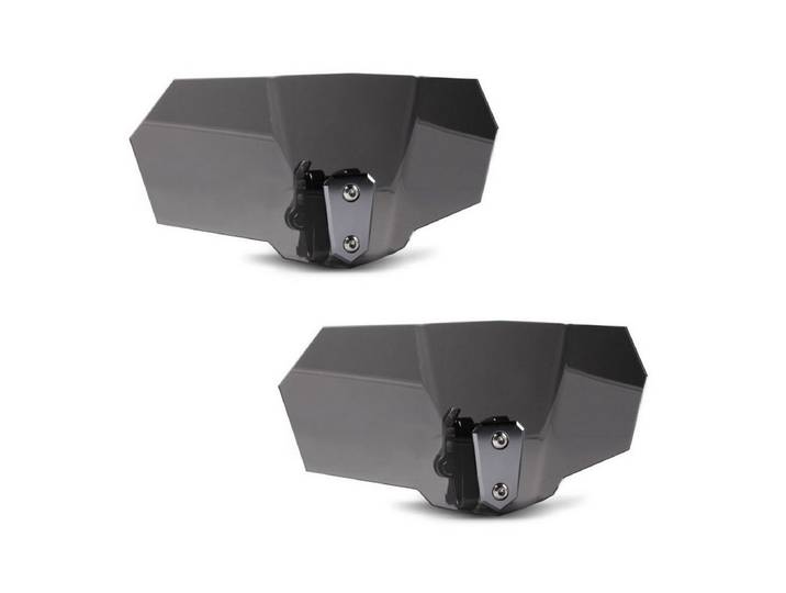 Tourtecs Sitzbank 2x # Windschild Spoiler-Aufsatz Vario dunkel getönt Spar-Set