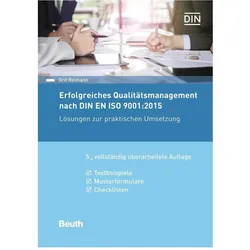 Erfolgreiches Qualitätsmanagement nach DIN EN ISO 9001:2015, Fachbücher von Grit Reimann