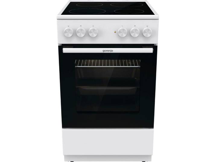 GORENJE Elektro-Standherd GEC5A21WG , Energieeffizienz: A, weiß, Herdsets, PerfectGrill. Gleichmäßige knusprige Ergebnisse, Elektro-Standherd