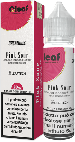 Dreamods Pink Sour Cleaf Liquido Shot 20ml Tabacco Virginia Lampone
