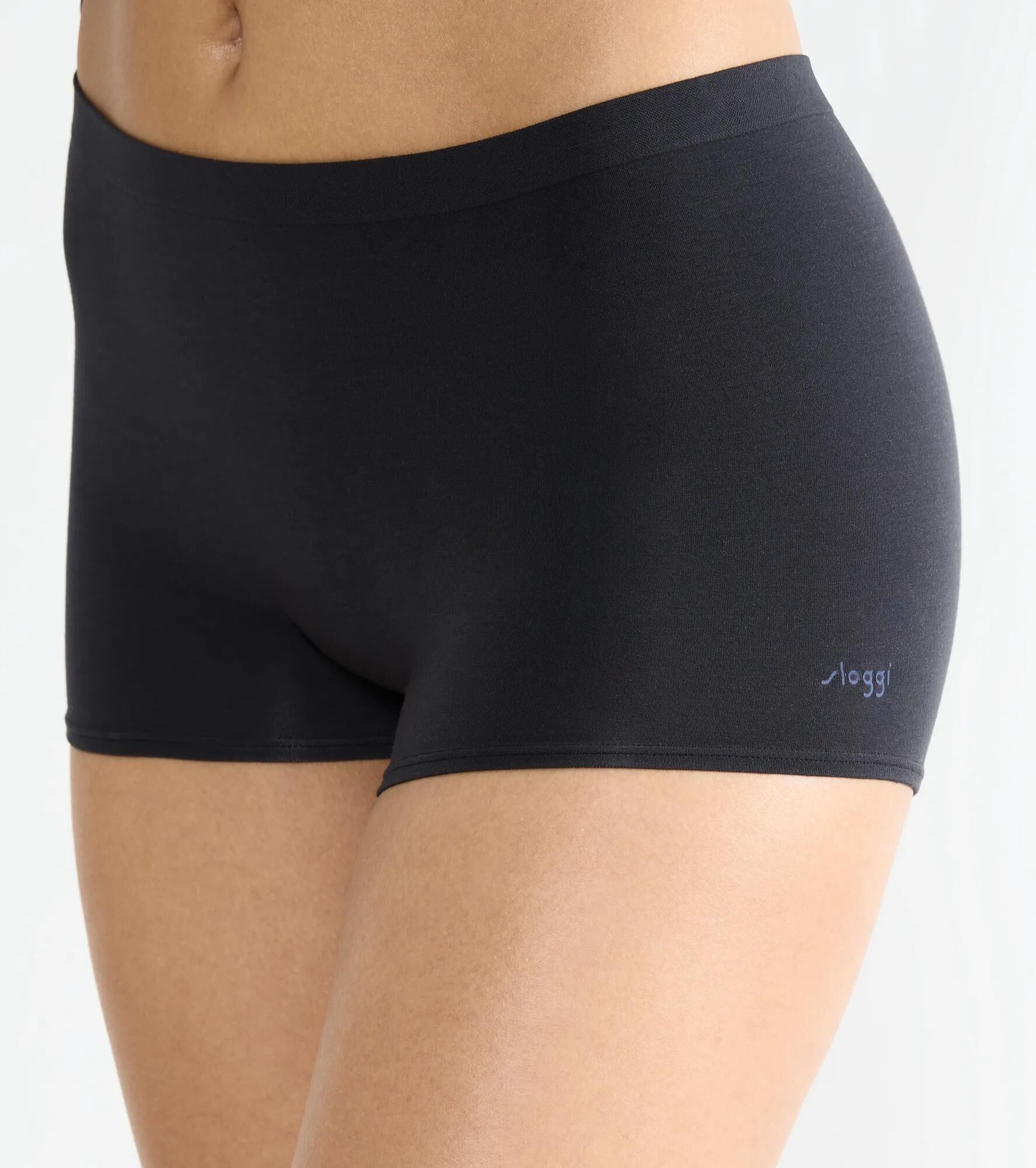 Panty SLOGGI "GO Sense", Damen, Gr. M, Single Jersey, schwarz, Single Jersey, Obermaterial: 89% Modal, 11% Elasthan, Unterhosen Panty, Santoni Rundstrick schwarz M, Single Jersey