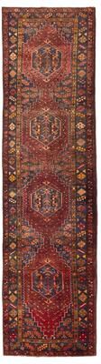 ECARPETGALLERY Hand-knotted Konya Anatolian Red Wool Rug - 3'7 x 13'9