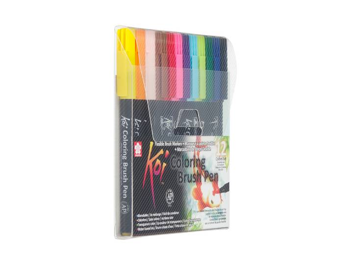 Talens KOI Brush Pen Set 12 Stück