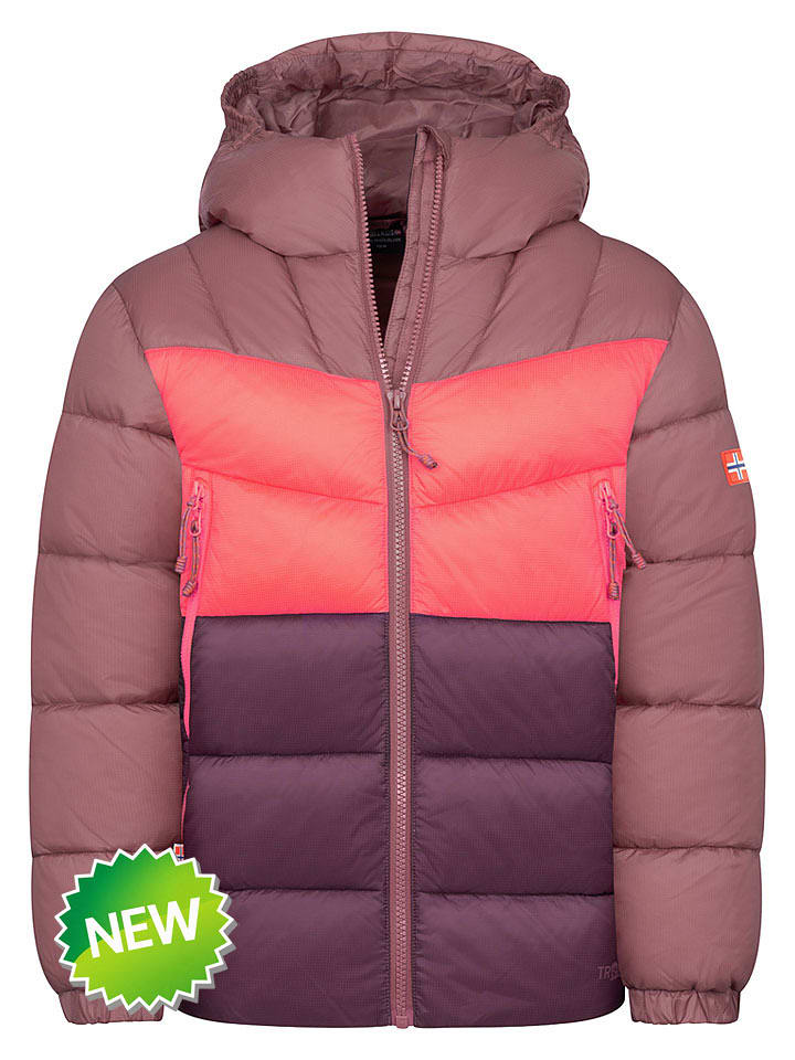 Trollkids Winterjacke "Kirkenes" in Rosa - 98
