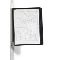 Durable Vario magnet wall 5 Dokumentenanzeige-Karussell Wand Porträt A4