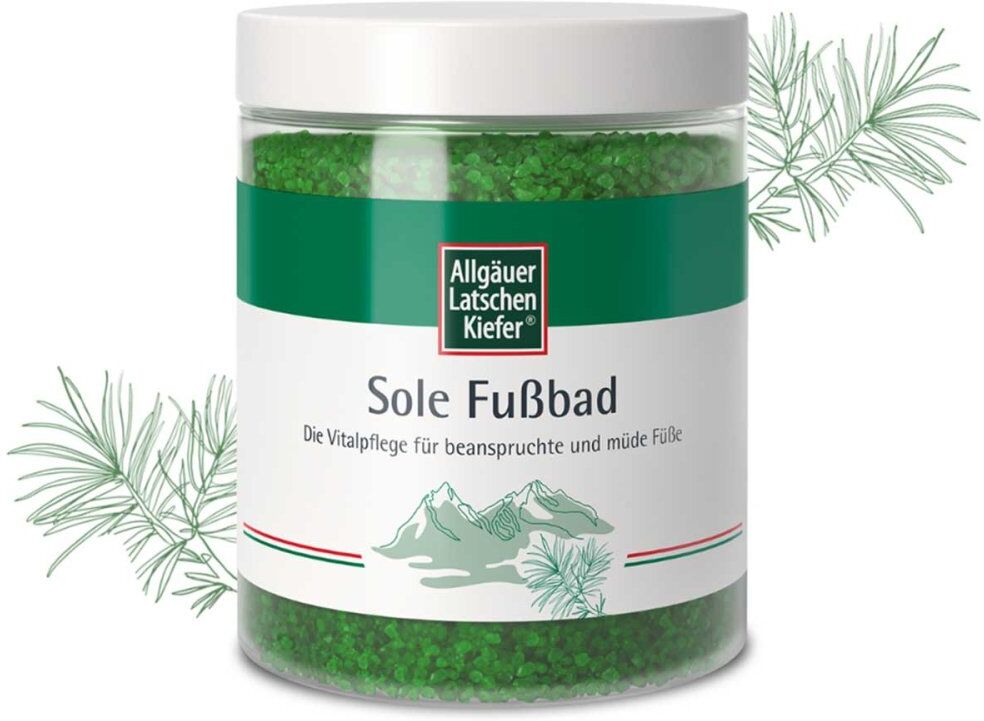 Allgäuer Latschenkiefer Allgäuer Latschenk. Sole Fussbad 350g