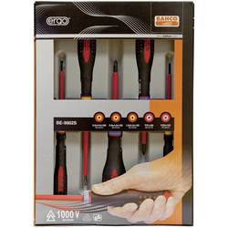 Bahco Ergo Elektriker Schraubendreher-Set 5teilig Schlitz, Kreuzschlitz Pozidriv BE-9882S