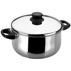 Lacor 14420, Pfanne + Kochtopf, Silber
