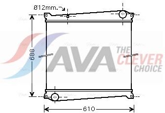 Ava Clever Choice Kühler, Motorkühlung Rta2379 Für Renault Trucks
