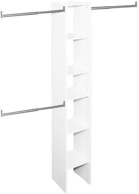 ClosetMaid SuiteSymphony 12-inch Wide Closet Tower Kit
