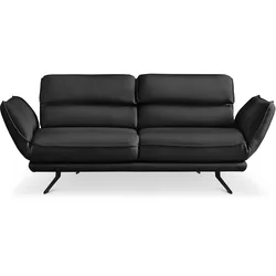 Sofa 2,5Sitzer Rolf Weber HAMM (BHT 196x84x98 cm) - Bezug: Leder - BHT 196x84x98 cm