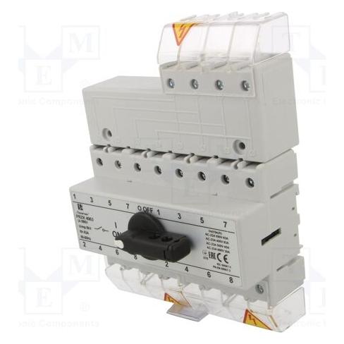 Spamel Stromquellenschalter 63A 4-polig (PRZK-4063W02) (PRZK-4063W02)