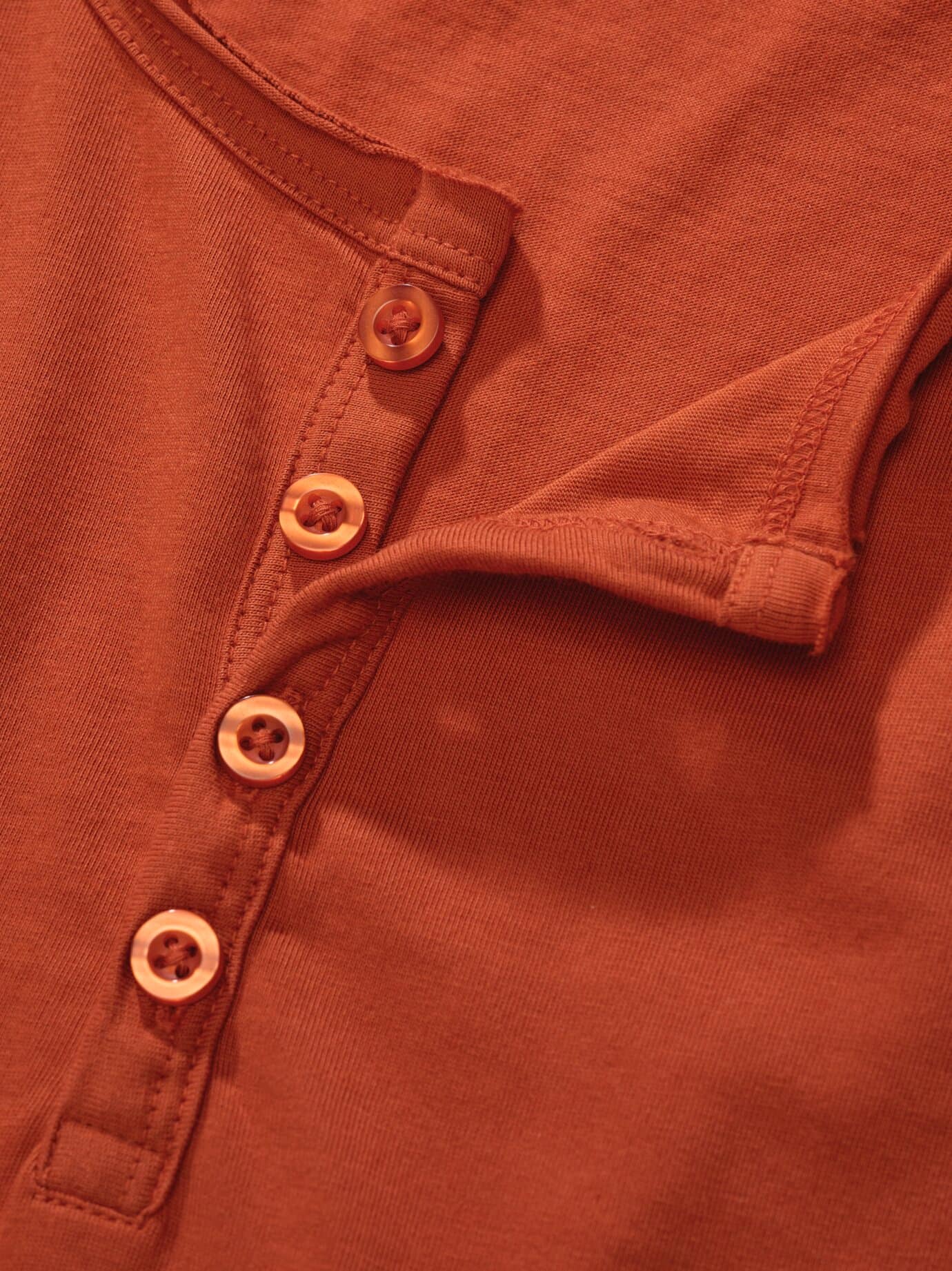 Mey & Edlich Ausdauer-Henley Orange 46