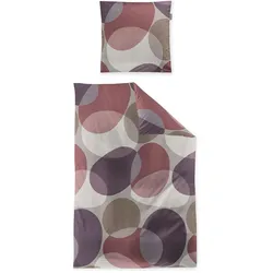 Irisette, Bettwäsche, Edel-Feinbiber Bettwäsche Meran 8755 beere (Bettwäsche Set, 80x80 cm)