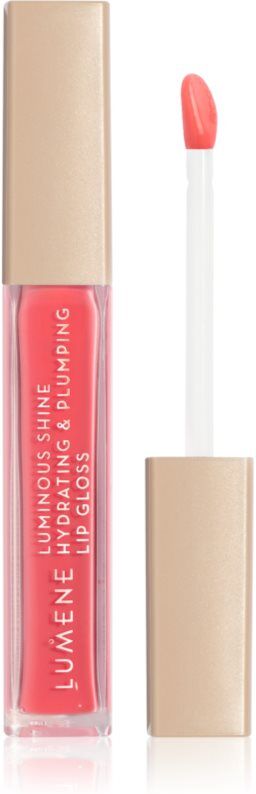 Lumene Luminous Shine hydrating lip gloss shade 4 Peach Pink 5 ml