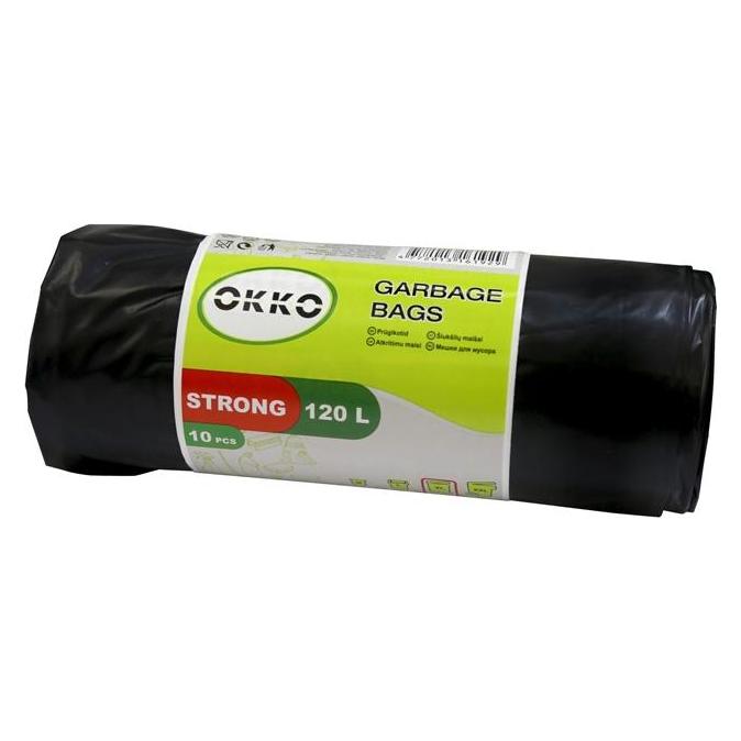 Okko GARBAGE BAGS STRONG 120L 10PCS (10x, 120 l) (33046962)