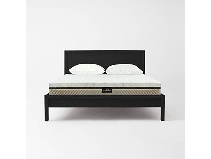 Mundialflex Quiete H21 Einzelbett-Matratze, Höhe 21 cm, 80 x 190 cm, mit MXM-Memory-Schaumstoff, gepolstert und gesteppt, waschbar, antiallergisch und milbendicht, mittlere Festigkeit