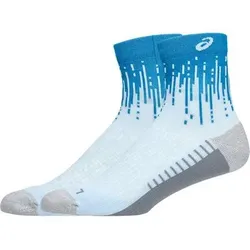 ASICS Kinder Socken PERFORMANCE RUN SOCK QUARTER, Größe XL in Grün Grün