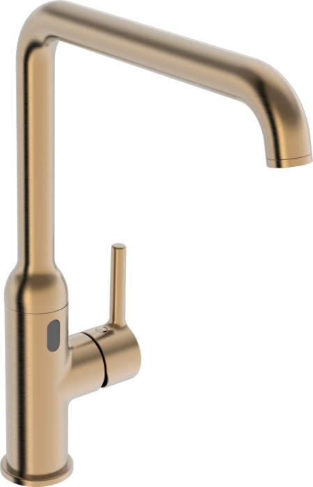 HANSAVANTIS Style Hybrid Küchenarmatur 5421220981 Hybrid/Steckernetzteil/Bluetoothfähig, Ausladung 255mm, Bronze gebürstet