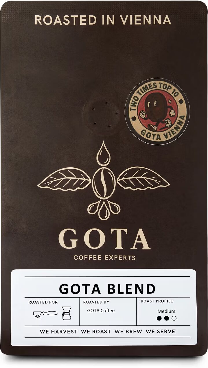 Gota Coffee - Gota Blend Omni-Roast - 250 g Ganze Bohne - Intensität: 4/6