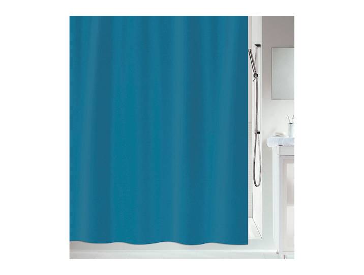 Qualité & Prix Duschvorhang Blau 180 × 180 cm
