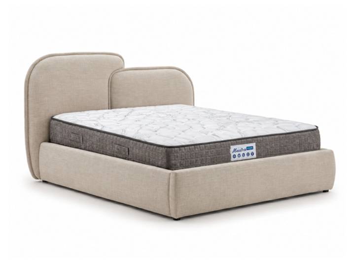 Lit coffre + matelas Pack embrace lit+matelas Beige - Basika