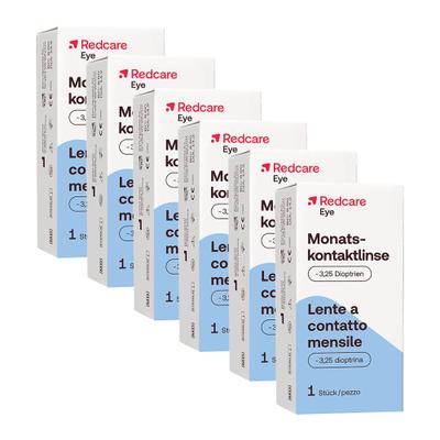 Redcare Monatslinse -3,25 6er-Pack 6x1 St Kontaktlinsen