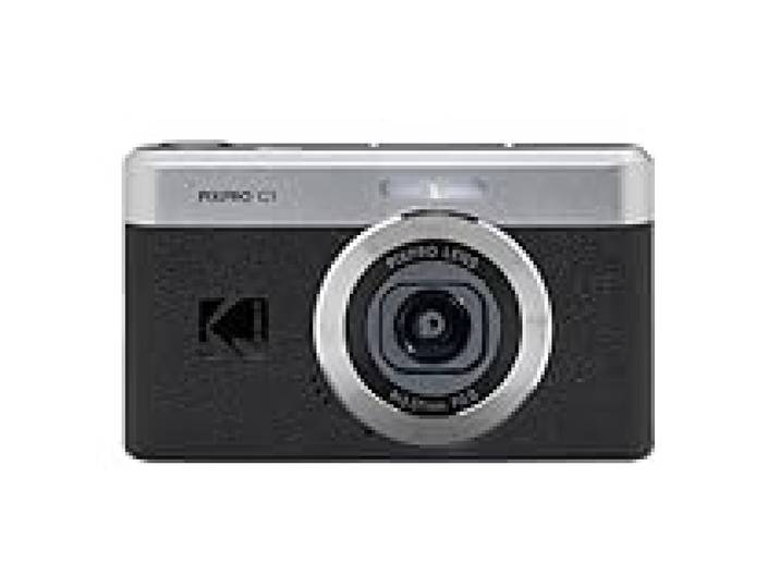 KODAK Pixpro C1 - Appareil Photo Numérique Compact, Capteur CMOS BSI 13 MP, Zoom Numérique X4, Écran Inclinable 2,8 , Vidéo Full HD 1080p, Flash LED - Noir