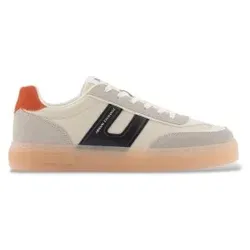 A|X Armani Exchange für Herren. XM002199AF21422M0157 Tennisschuhe weiß die Tennisschuhe weiß (46), Schwarz, Rot, Wohnung, Schnürsenkel, Läss