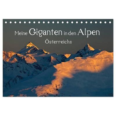 Meine Giganten in den Alpen Österreichs (Tischkalender 2027 DIN A5 quer), CALVENDO Monatskalender