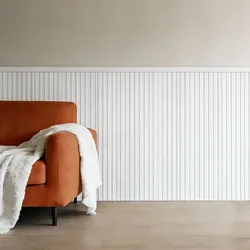 VEVOR Wandform-Set, Wandleisten, Stuckleisten, lackierbares Polystyrol, Friesleisten, Friesleisten für Wände, Akzentwandpaneele für die Inneneinrichtung von Wohnzimmer und Schlafzimmer, Weiß