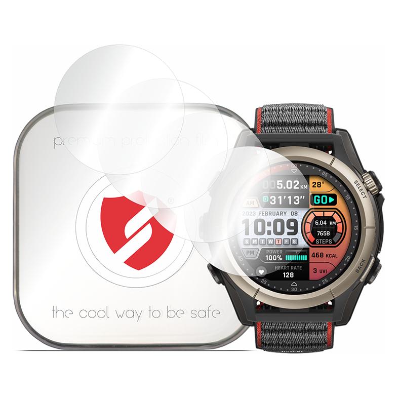 Smart Protection - Premium Classic (4 pack) - Amazfit Cheetah Pro - Clear (56361007)
