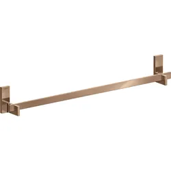 hansgrohe AXOR UNIVERSAL Rectangular Badetuchhalter, Länge 800mm, Metall, 42683300, Farbe: Polished Red Gold