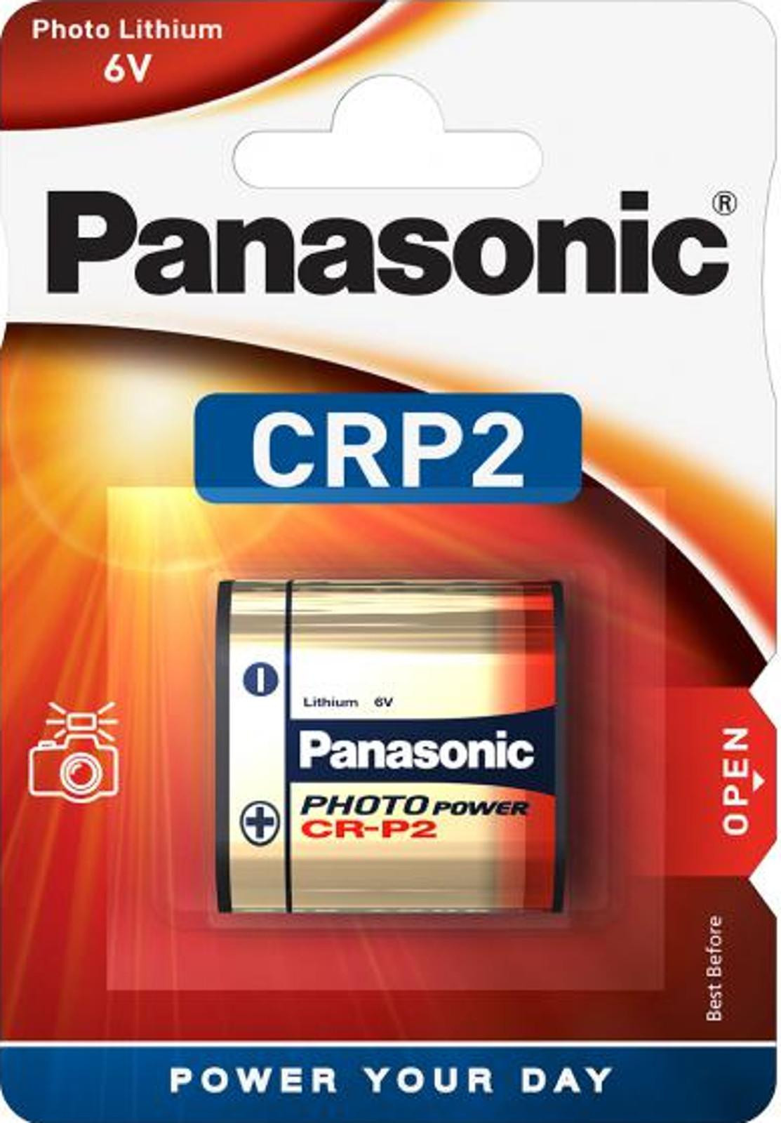 Panasonic CR-P2 6V 1400mAh lithiumbatterij