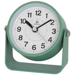 LoWell, Wecker, Analoge Weckeruhr, Geräuschlos, Metall, mit