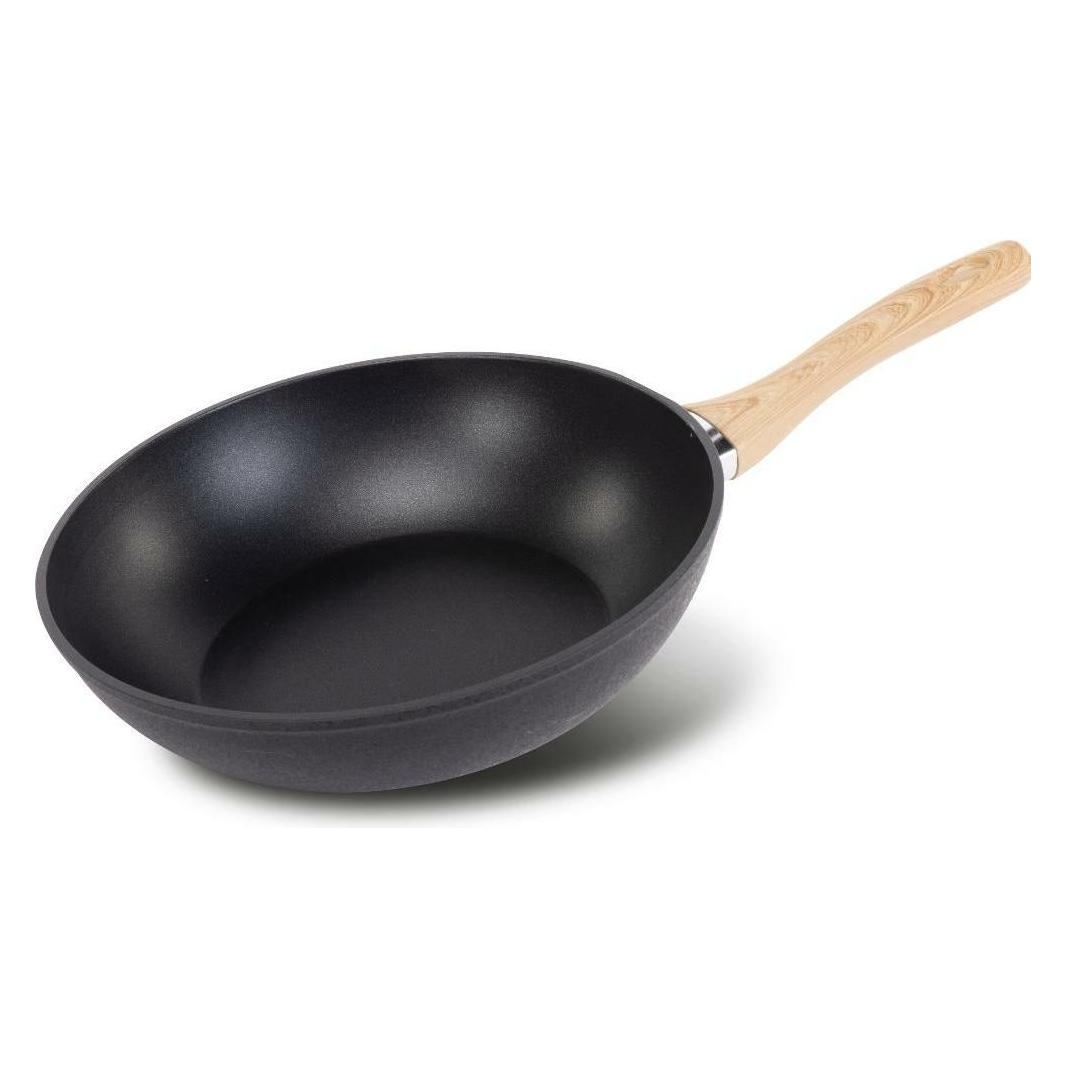 Lamart Natur LT1306 - Aluminum Wok Frying Pan 28 cm (Aluminium) (8590669389711)