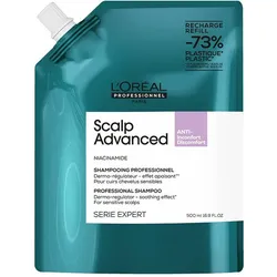 L'Oréal Professionnel, Shampoo, Serie Expert Scalp Advanced Anti-Discomfort Dermo-Regulator Refill (Nachfüllpackung, 500 ml)