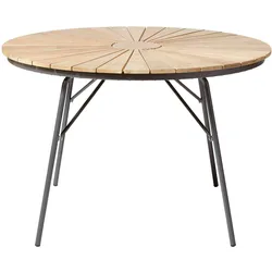 Gartentisch Ellen Anthrazit/Teak