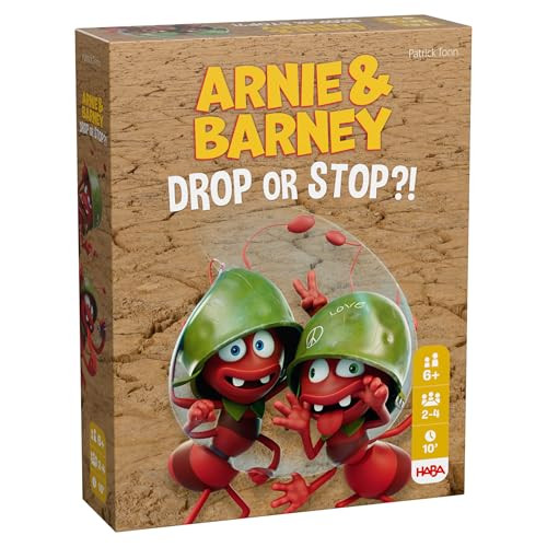 HABA Arnie & Barney Drop or Stop?! Kaartspel voor kinderen vanaf 6 jaar