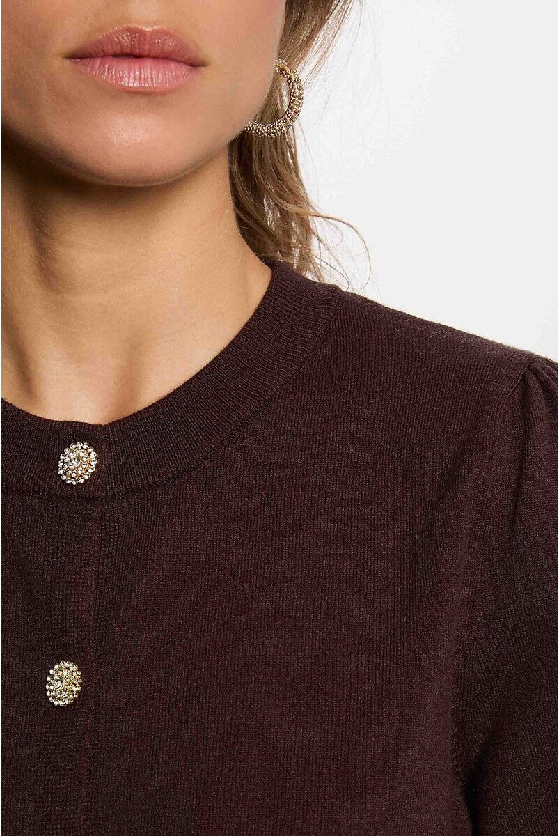 MORGAN Cardigan en tricot à boutons