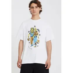 Volcom T-Shirt Bob Mollema 3 White - M - M